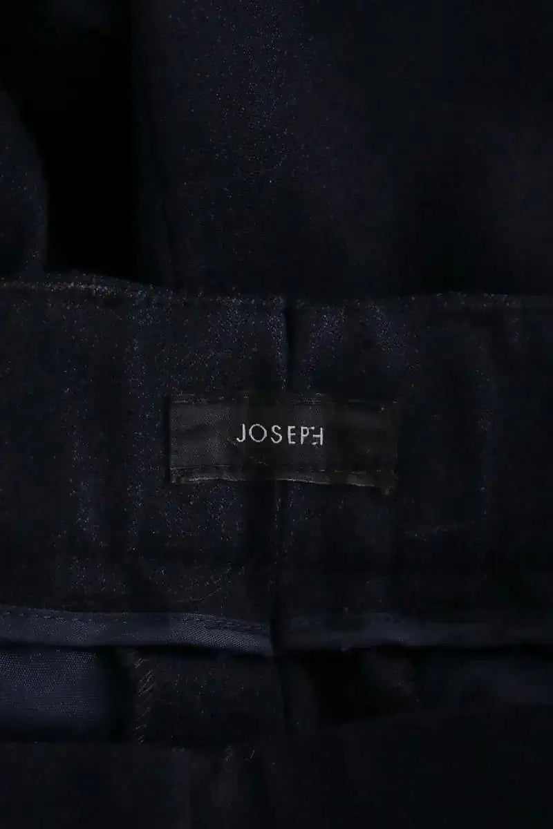 Pantalon droit Joseph Marine en Viscose