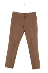 Pantalon droit Joseph Marron en Viscose, taille M - Seconde Main