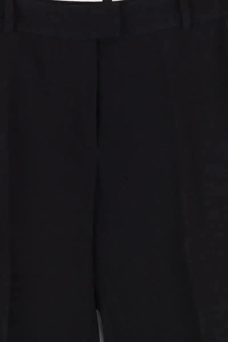 Pantalon droit Joseph Noir en Tissu