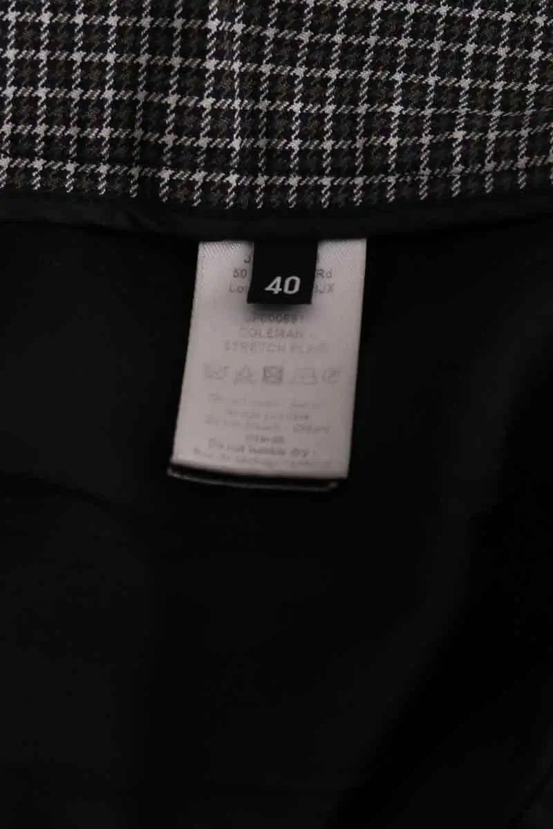 Pantalon droit Joseph Noir en Viscose