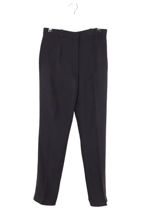 Pantalon droit Joseph Noir en Viscose, taille S - Seconde Main