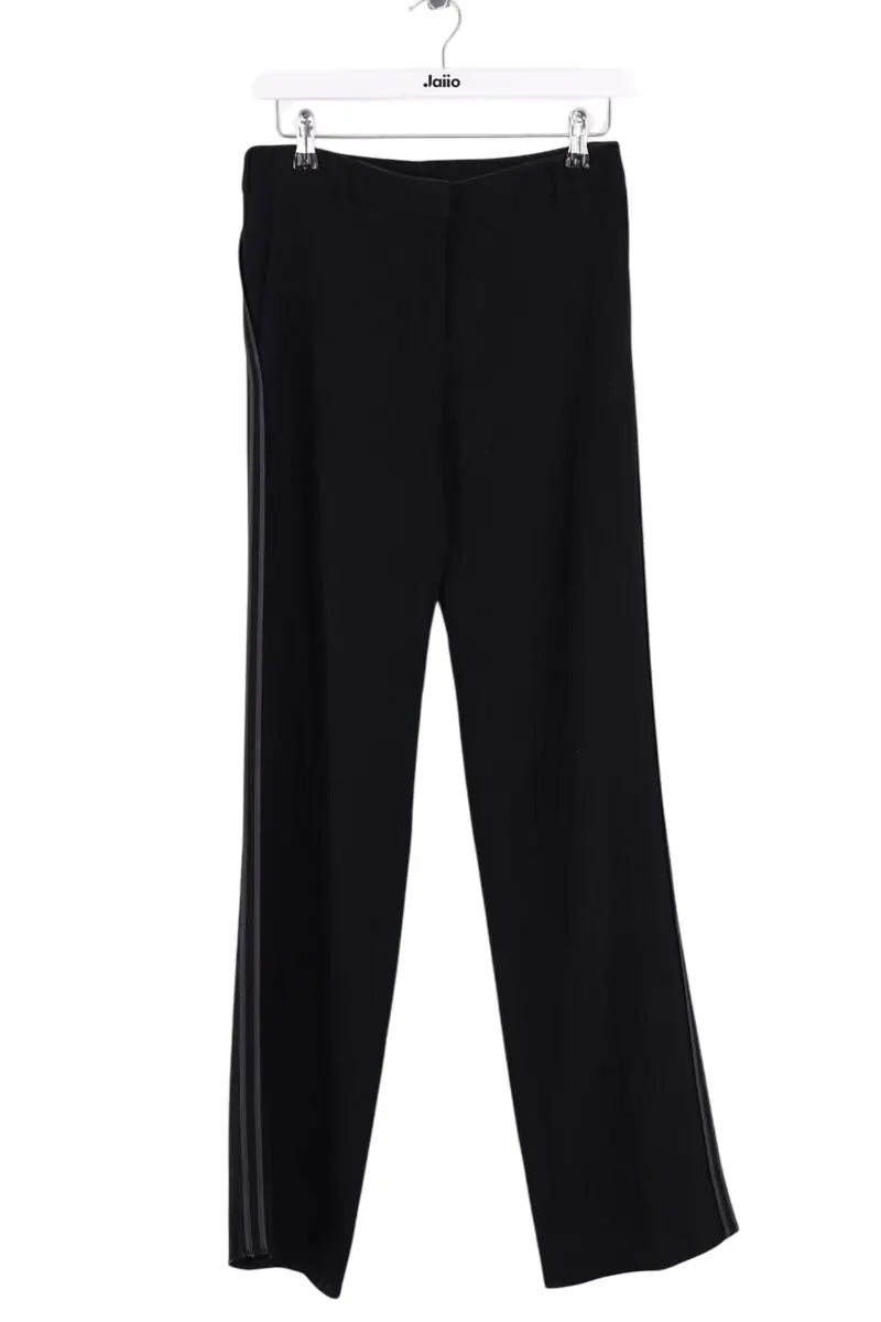 Pantalon droit Joseph Noir en Viscose, taille S - Seconde Main