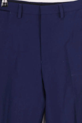 Pantalon droit Kenzo Bleu en Laine