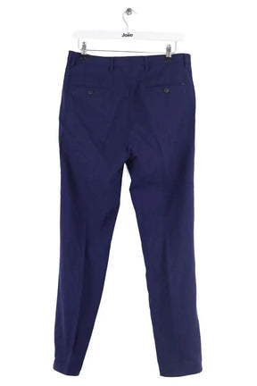 Pantalon droit Kenzo Bleu en Laine