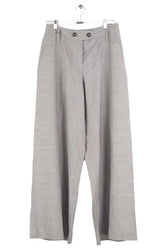 Pantalon droit Kenzo Gris en Synthétique, taille XL - Seconde Main