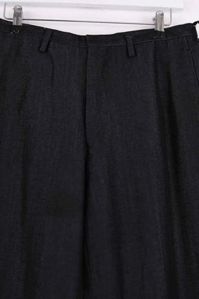 Pantalon droit Kenzo Noir en Synthétique