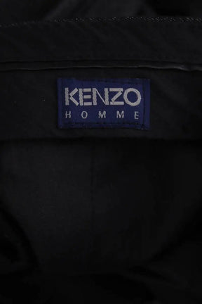 Pantalon droit Kenzo Noir en Synthétique