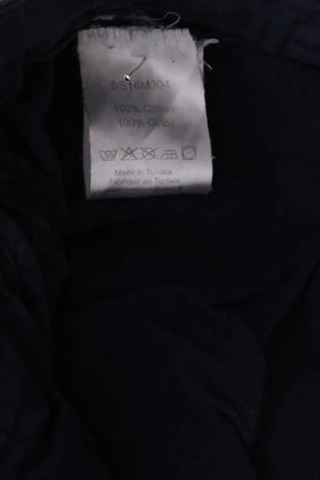 Pantalon droit Kitsuné Bleu en Coton