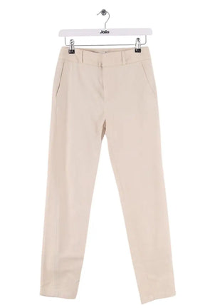 Pantalon droit Lepantalon Beige en Coton, taille S - Seconde Main