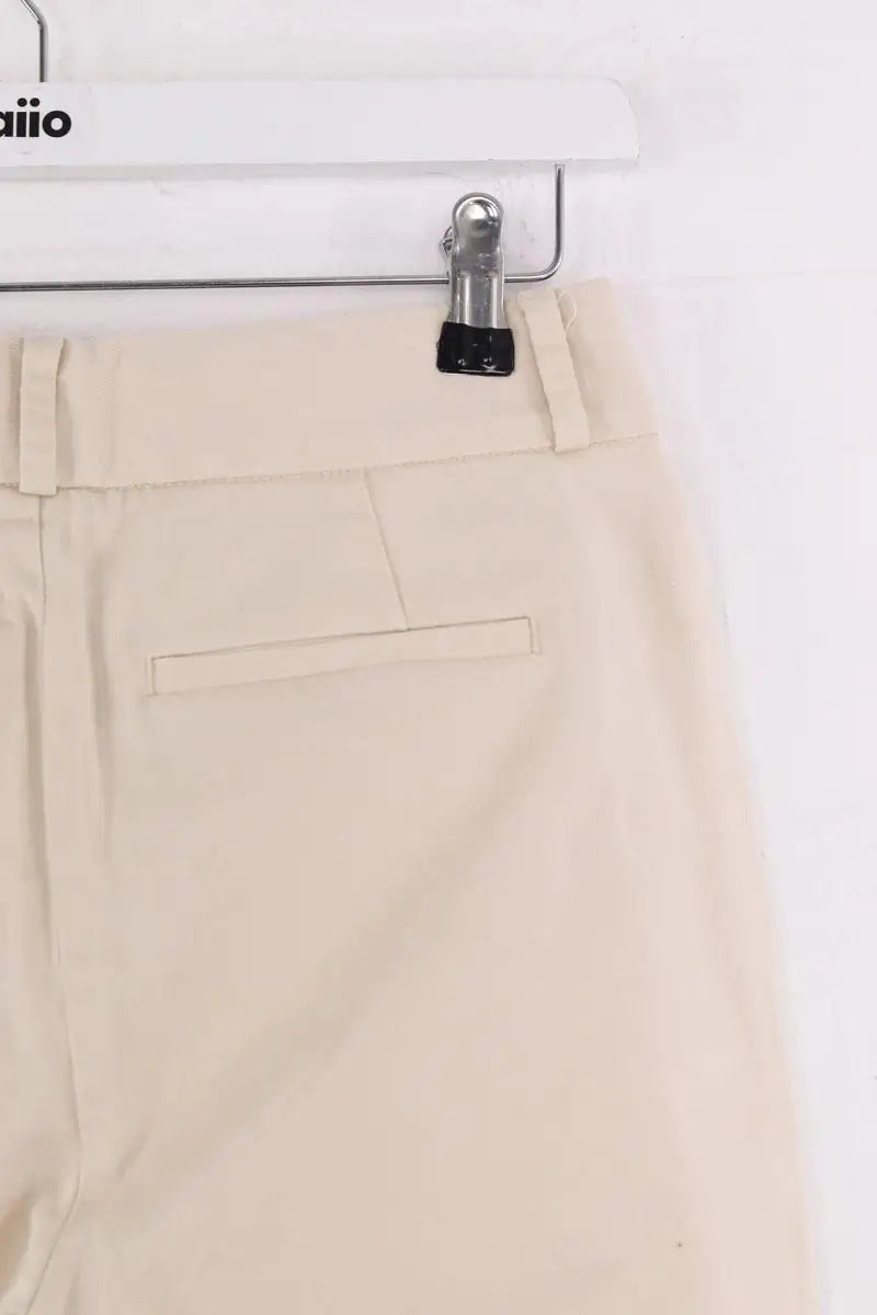 Pantalon droit Lepantalon Beige en Coton