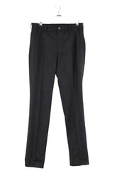 Pantalon droit Lepantalon Noir en Laine, taille S - Seconde Main