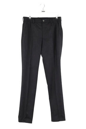 Pantalon droit Lepantalon Noir en Laine, taille S - Seconde Main