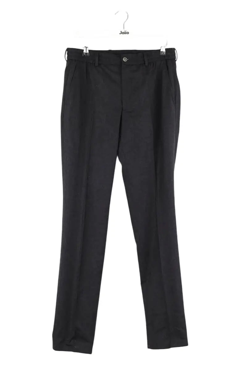 Pantalon droit Lepantalon Noir en Laine, taille S - Seconde Main