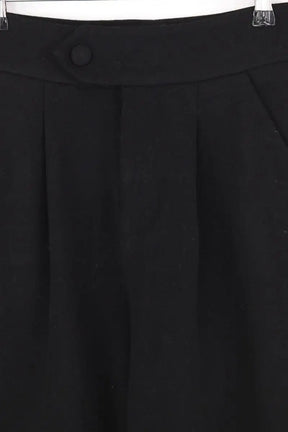 Pantalon droit Lepantalon Noir en Synthétique