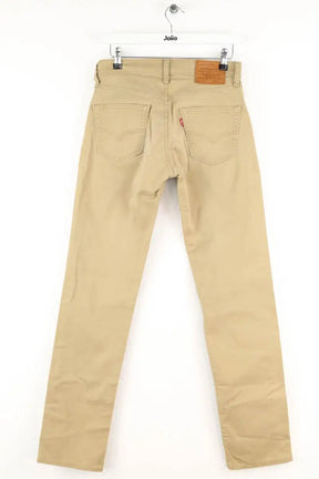 Pantalon droit Levi's Beige en Coton