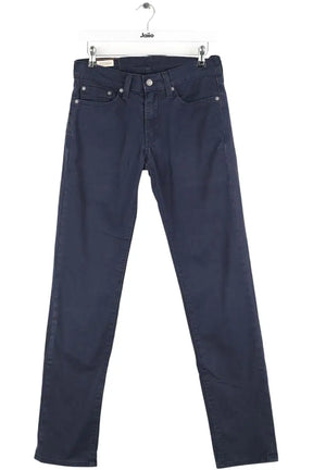 Pantalon droit Levi's Bleu en Coton, taille M - Seconde Main
