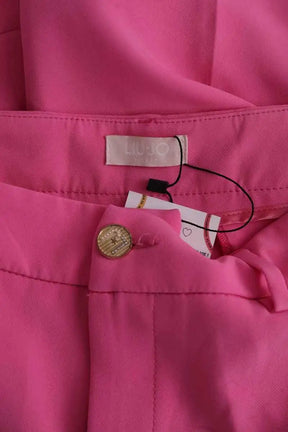 Pantalon droit Liu Jo Rose en Synthétique