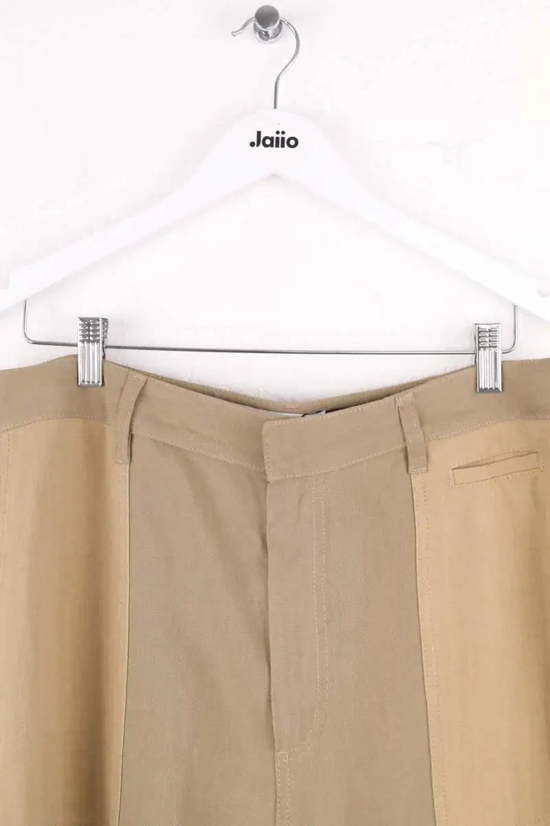 Pantalon droit Loewe Camel en Synthétique