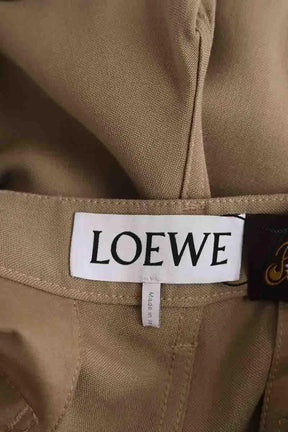 Pantalon droit Loewe Camel en Synthétique