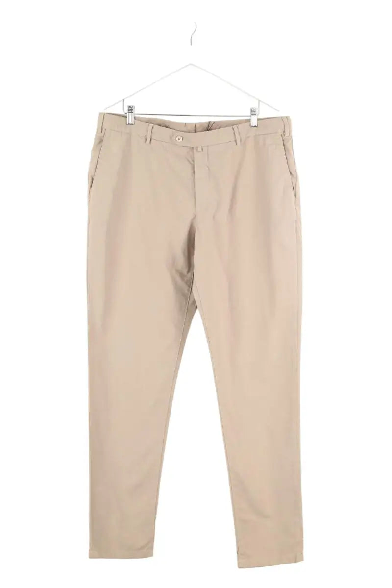 Pantalon droit Loro Piana Beige en Coton, taille XXL - Seconde Main