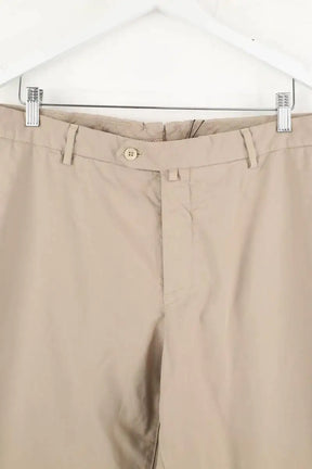 Pantalon droit Loro Piana Beige en Coton