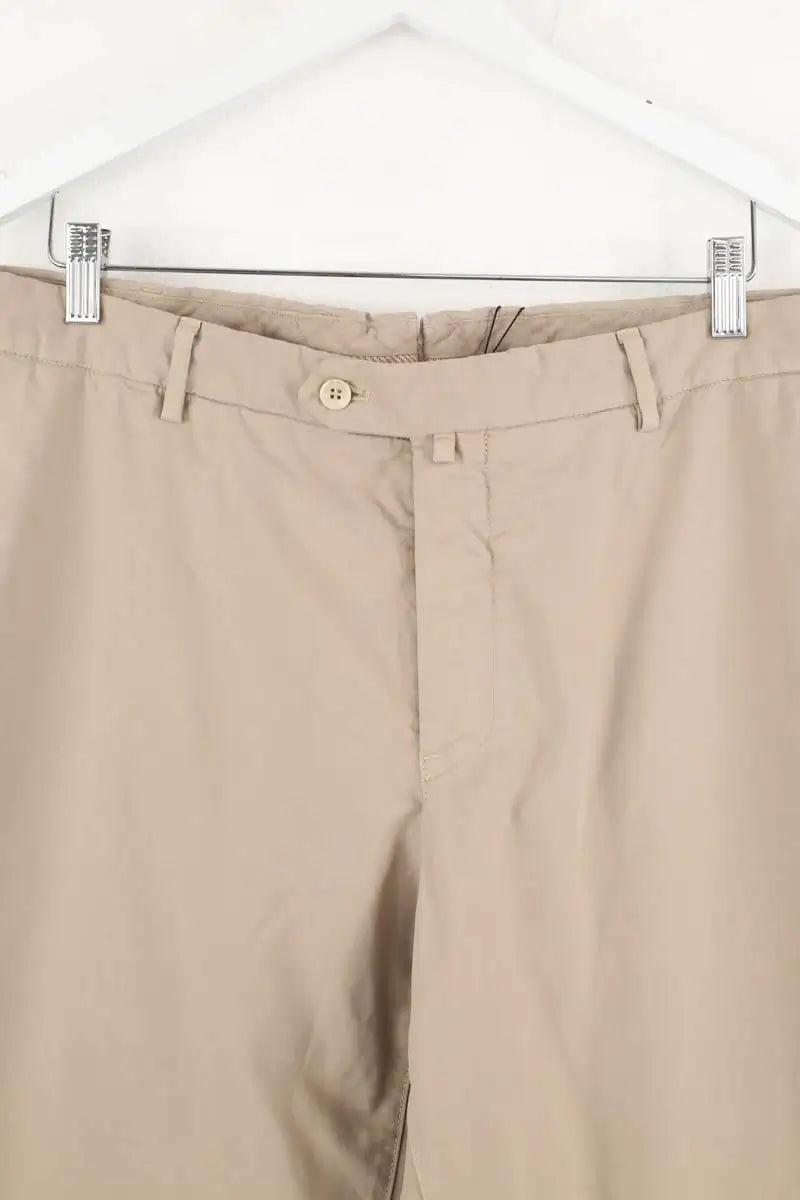 Pantalon droit Loro Piana Beige en Coton