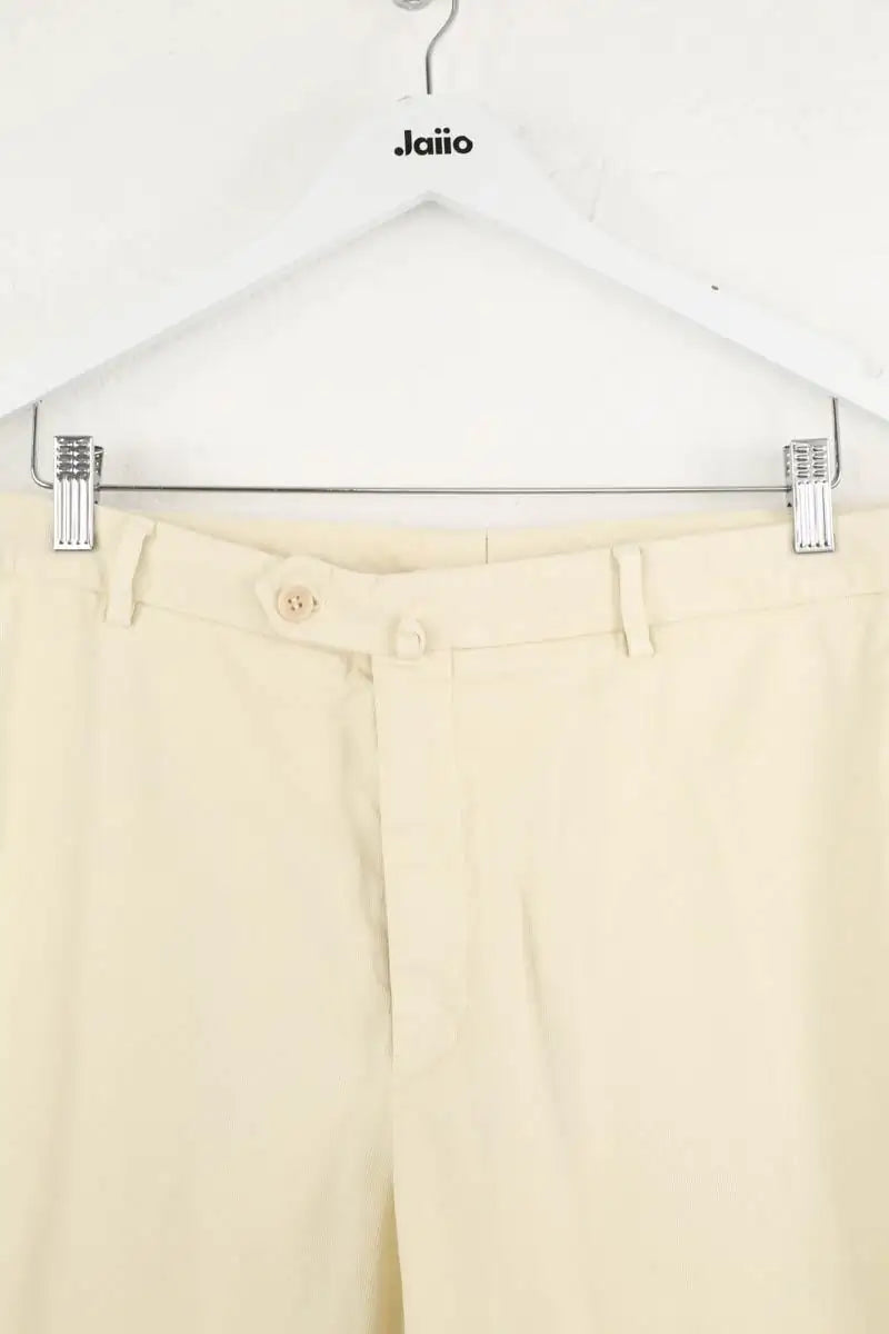 Pantalon droit Loro Piana Beige en Coton