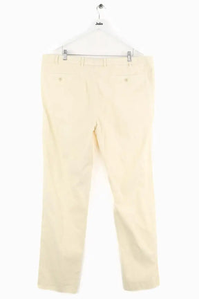 Pantalon droit Loro Piana Beige en Coton