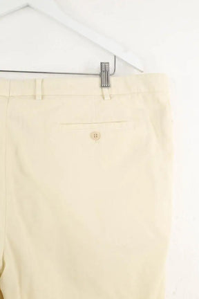 Pantalon droit Loro Piana Beige en Coton