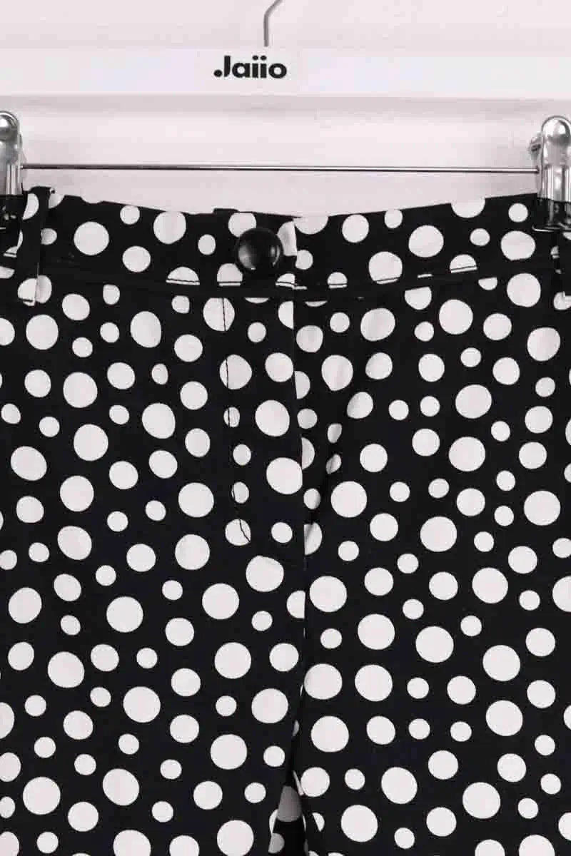 Pantalon droit Louis Vuitton Noir en Coton