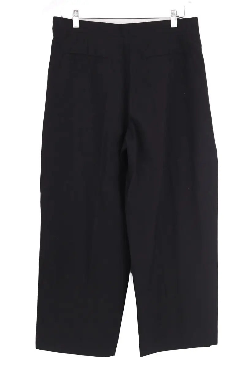Pantalon droit Louis Vuitton Noir en Laine