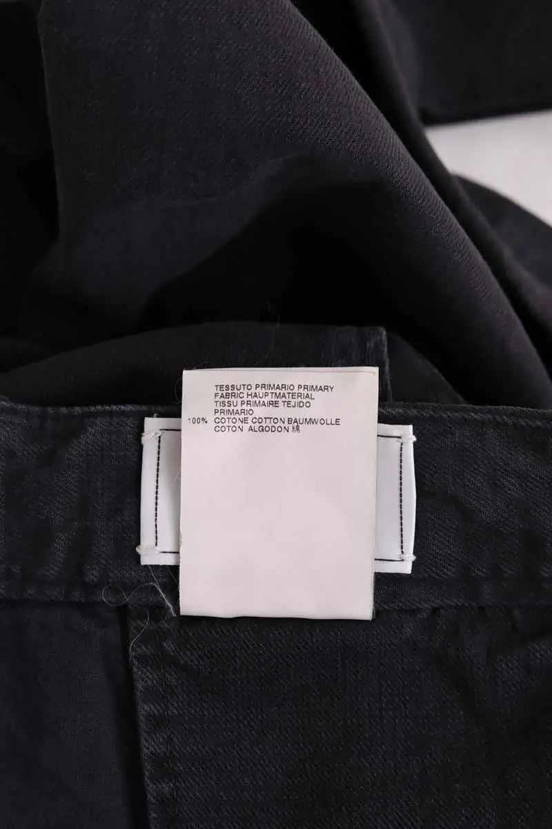 Pantalon droit Maison Martin Margiela Anthracite en Coton