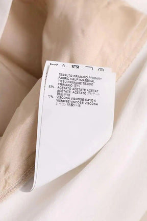 Pantalon droit Maison Martin Margiela Blanc en Synthétique