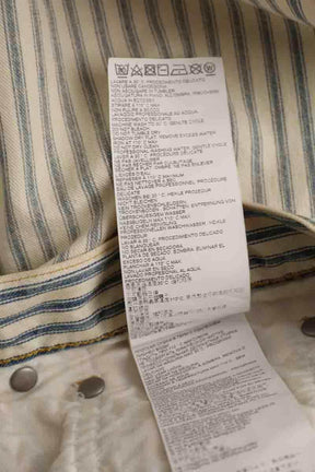 Pantalon droit Maison Martin Margiela Ecru en Coton