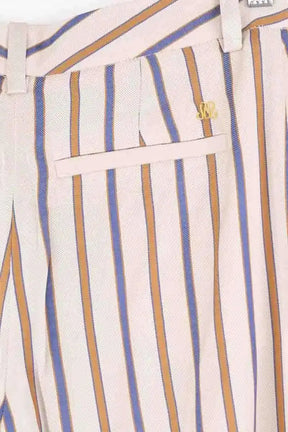 Pantalon droit Maison Sarah Lavoine Beige en Viscose