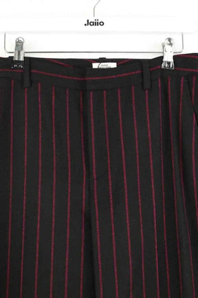 Pantalon droit Maison Sarah Lavoine Noir en Laine