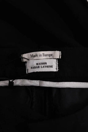 Pantalon droit Maison Sarah Lavoine Noir en Viscose