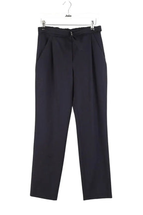 Pantalon droit Maje Noir en Laine, taille XS - Seconde Main