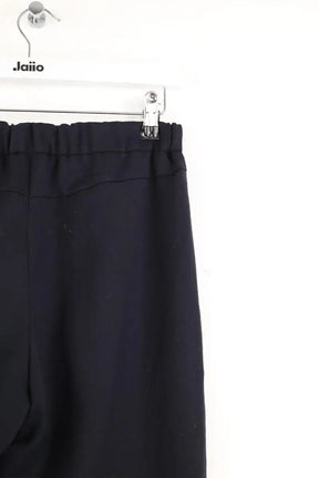 Pantalon droit Maje Noir en Laine