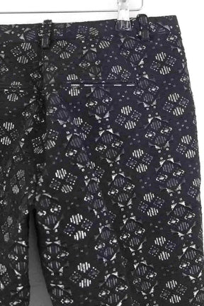 Pantalon droit Maje Noir en Synthétique