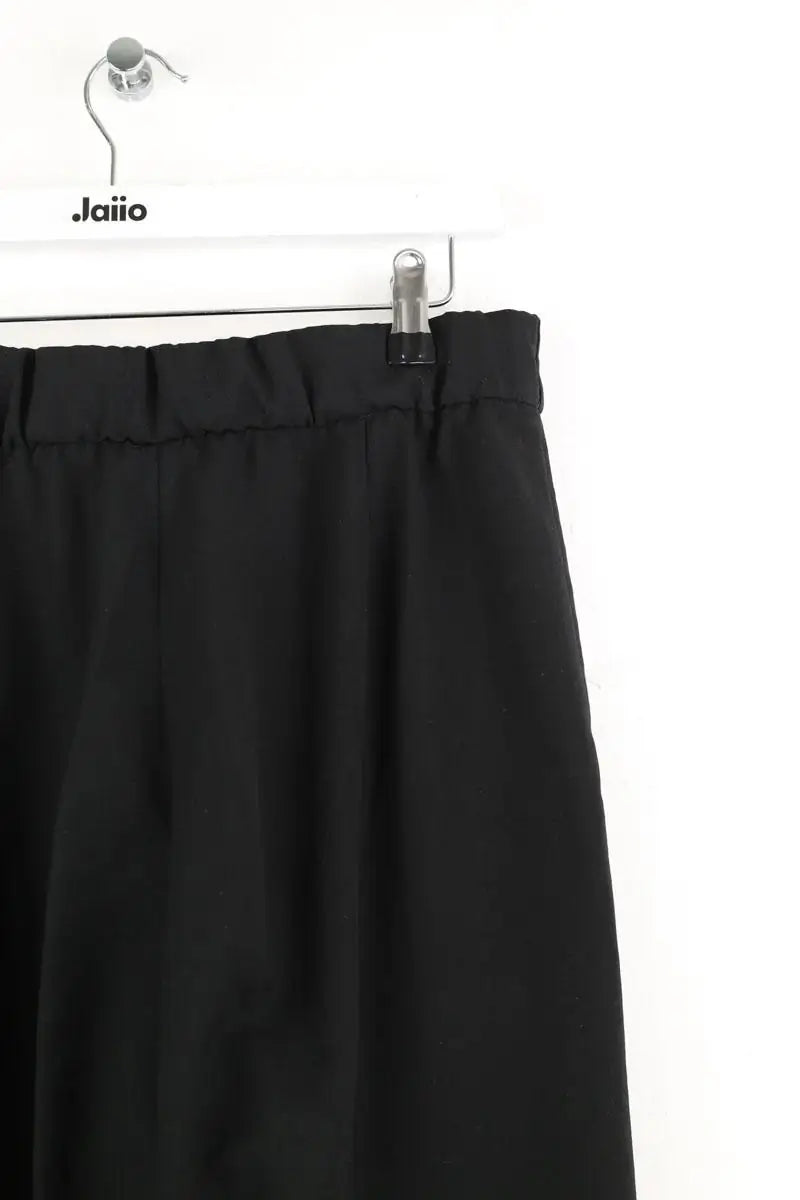 Pantalon droit Maje Noir en Synthétique