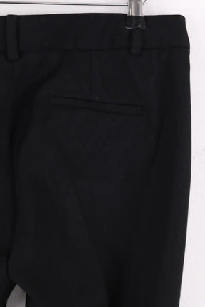 Pantalon droit Maje Noir en Synthétique