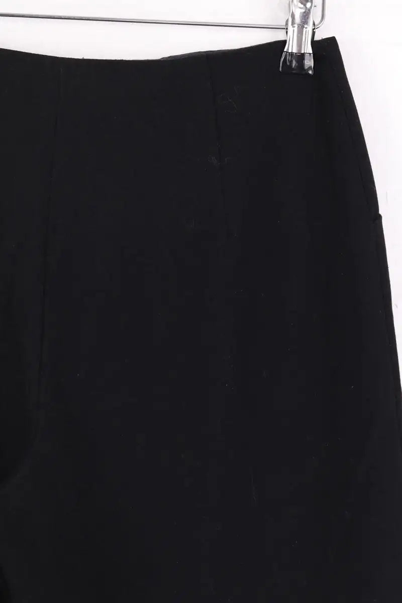 Pantalon droit Maje Noir en Synthétique
