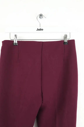 Pantalon droit Maliparmi Bordeaux en Polyester