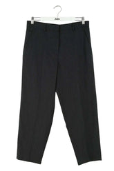 Pantalon droit Margaux Lonnberg Noir en Laine, taille L - Seconde Main