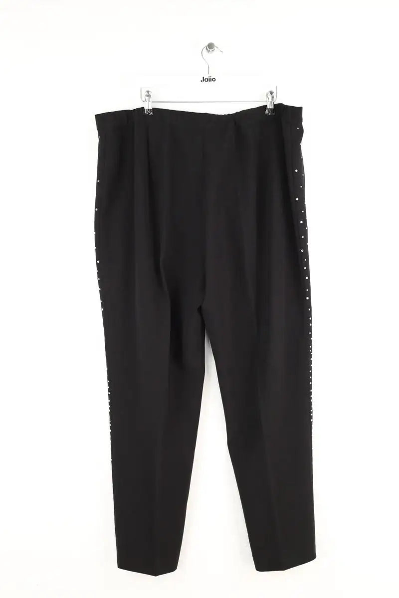 Pantalon droit Marina Rinaldi Noir en Polyester