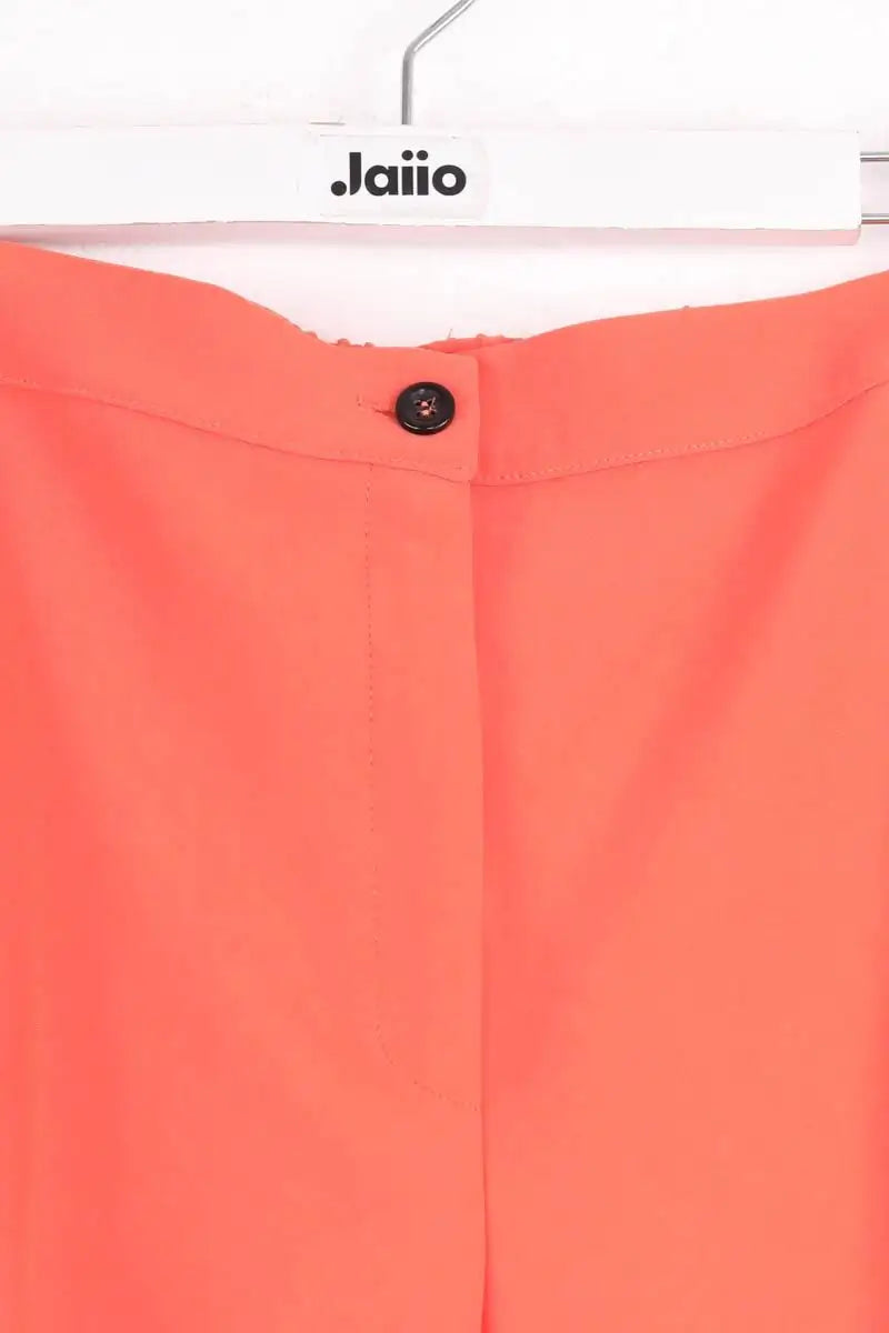 Pantalon droit Marina Rinaldi Orange en Synthétique