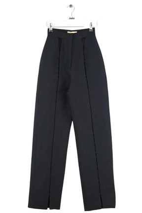 Pantalon droit Materiel Noir en Polyester, taille XS - Seconde Main