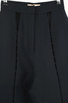 Pantalon droit Materiel Noir en Polyester