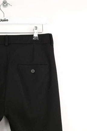 Pantalon droit Max Mara Noir en Laine